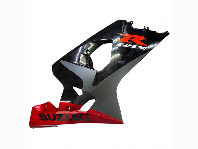 Lojas Carenagens Moto Suzuki GSXR 600 / GSXR 750 2004-2005 - Preto Cinzento Vermelho