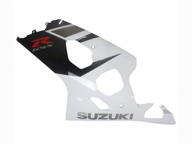 Lojas Carenagens Moto Suzuki GSXR 600 / GSXR 750 2004-2005 - Branco Preto Vermelho