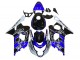 Lojas Carenagem Moto Suzuki GSXR 600 / GSXR 750 2004-2005 - Branco Azul Preto Corona Motul