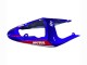 Lojas Carenagens Moto Suzuki GSXR 600 / GSXR 750 2004-2005 - Azul Vermelho Preto Motul Dunlop