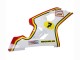 Lojas Carenagens Moto Suzuki GSXR 600 / GSXR 750 2004-2005 - Branco Vermelho Amarelo Michelin Texaon Heron 7