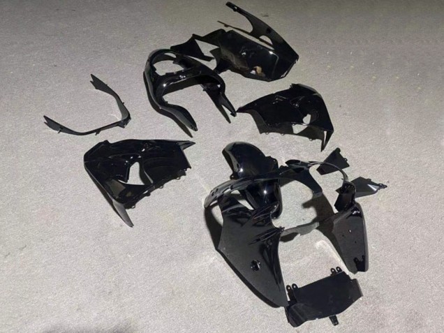 Lojas Kits Carenagem Moto Kawasaki ZX9R 2000-2001 - Preto Brilhante