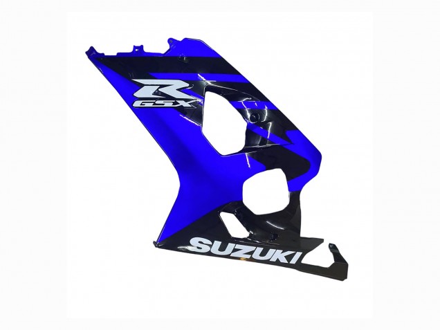 Lojas Carenagens Moto Suzuki GSXR 600 / GSXR 750 2004-2005 - Azul Preto Branco Decal