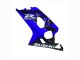 Lojas Carenagens Moto Suzuki GSXR 600 / GSXR 750 2004-2005 - Azul Preto Branco Decal