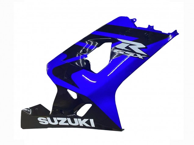 Lojas Carenagens Moto Suzuki GSXR 600 / GSXR 750 2004-2005 - Azul Preto Branco Decal