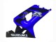 Lojas Carenagens Moto Suzuki GSXR 600 / GSXR 750 2004-2005 - Azul Preto Branco Decal
