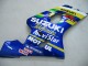 Lojas Carenagens Moto Suzuki GSXR 600 / GSXR 750 2004-2005 - Azul Branco Amarelo Verde Telefonica Motul MoviStar