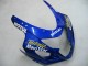 Lojas Carenagens Moto Suzuki GSXR 600 / GSXR 750 2004-2005 - Azul Branco Amarelo Verde Telefonica Motul MoviStar
