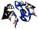 Lojas Carenagens Moto Suzuki GSXR 600 / GSXR 750 2004-2005 - Azul Branco Preto