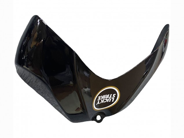 Lojas Carenagens Moto Suzuki GSXR 600 / GSXR 750 2006-2007 - Preto Brilhante Branco Motul Lucky Strike