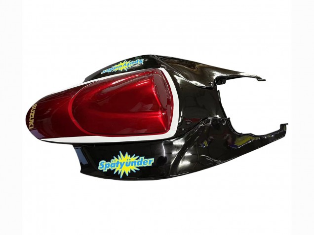 Lojas Carenagens Moto Suzuki GSXR 600 / GSXR 750 2006-2007 - Vermelho Branco Preto Amarelo