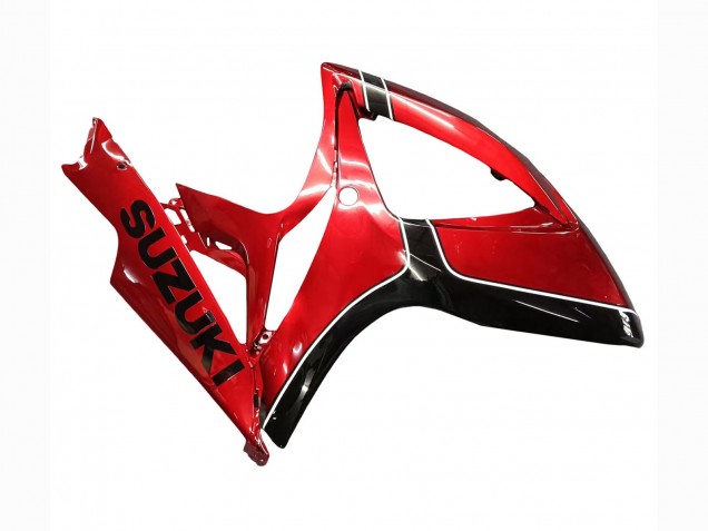 Lojas Carenagens Moto Suzuki GSXR 600 / GSXR 750 2006-2007 - Vermelho Preto