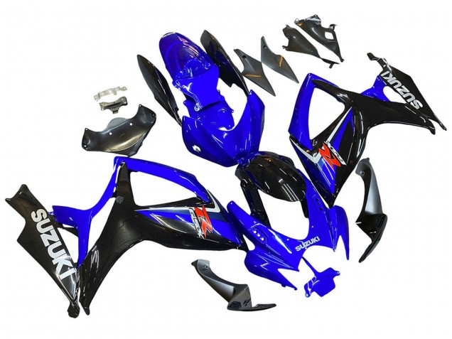 Lojas Carenagens Moto Suzuki GSXR 600 / GSXR 750 2006-2007 - Azul Preto Vermelho