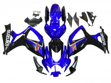 Lojas Carenagens Moto Suzuki GSXR 600 / GSXR 750 2006-2007 - Azul Preto Vermelho