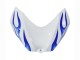 Lojas Carenagens Moto Suzuki GSXR 600 / GSXR 750 2006-2007 - Branco Azul Chama