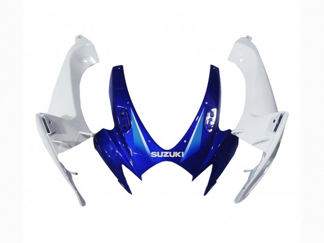 Lojas Carenagens Moto Suzuki GSXR 600 / GSXR 750 2006-2007 - Branco Azul Preto Brilhante Vermelho