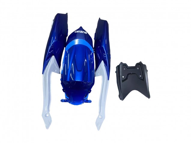 Lojas Kits Carenagem Moto Suzuki GSXR 600 / GSXR 750 2008-2010 - Azul Branco Vermelho