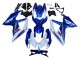Lojas Kits Carenagem Moto Suzuki GSXR 600 / GSXR 750 2008-2010 - Azul Branco Vermelho