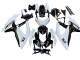 Lojas Carenagem Moto Suzuki GSXR 600 / GSXR 750 2008-2010 - Branco Preto