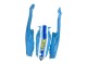 Lojas Carenagens Moto Suzuki GSXR 600 / GSXR 750 2008-2010 - Azul Amarelo Rizla