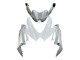 Lojas Carenagens Moto Suzuki GSXR 600 / GSXR 750 2008-2010 - Branco Prata Azul Preto