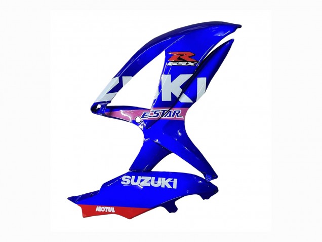 Lojas Carenagens Moto Suzuki GSXR 600 / GSXR 750 2008-2010 - Branco Azul Rosa Ecstar Motul