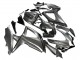 Lojas Carenagens Moto Suzuki GSXR 600 / GSXR 750 2008-2010 - Cinzento Fosco Preto
