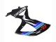 Lojas Carenagens Moto Suzuki GSXR 600 / GSXR 750 2008-2010 - Preto Brilhante Azul