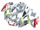 Lojas Carenagens Moto Suzuki GSXR 600 / GSXR 750 2008-2010 - Cinzento Amarelo Vermelho