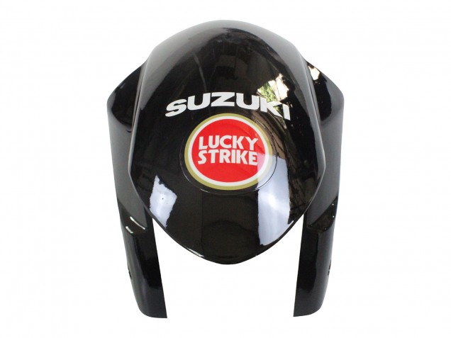 Lojas Carenagens Moto Suzuki GSXR 600 / GSXR 750 2008-2010 - Preto Brilhante Vermelho Branco Motul Lucky Strike