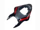 Lojas Carenagens Moto Suzuki GSXR 600 / GSXR 750 2011-2024 - Preto Brilhante Forjado Fibra de Carbono Prata Vermelho
