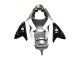 Lojas Carenagem Moto Suzuki GSXR 600 / GSXR 750 2011-2024 - Preto Brilhante Prata