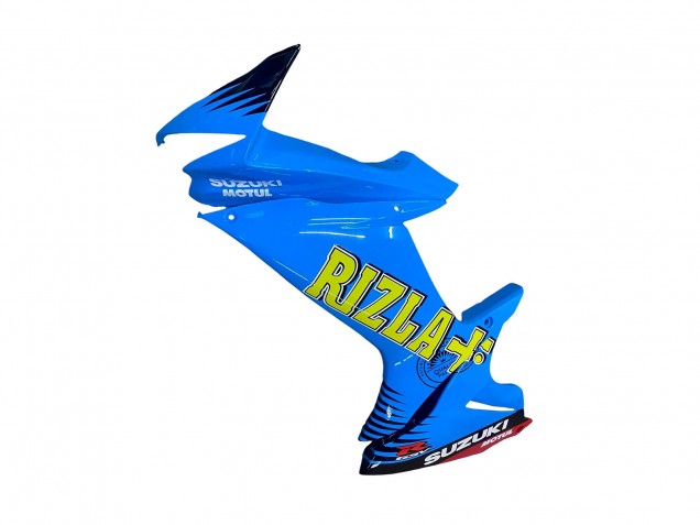 Lojas Carenagens Moto Suzuki GSXR 600 / GSXR 750 2011-2024 - Azul Ouro Vermelho Preto Rizla
