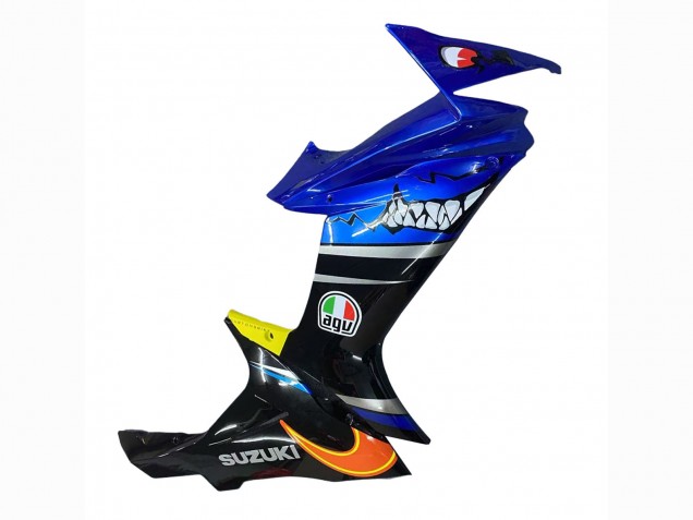 Lojas Carenagens Moto Suzuki GSXR 600 / GSXR 750 2011-2024 - Azul Amarelo