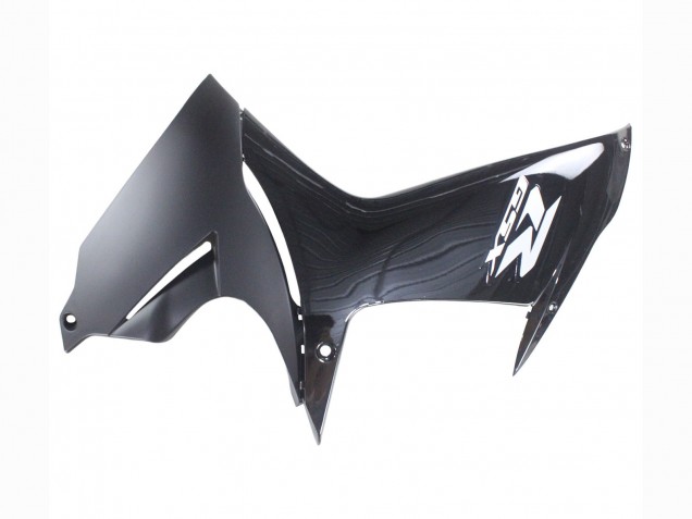 Lojas Carenagens Moto Suzuki GSXR 600 / GSXR 750 2011-2024 - Preto Brilhante Preto Fosco Branco Decal