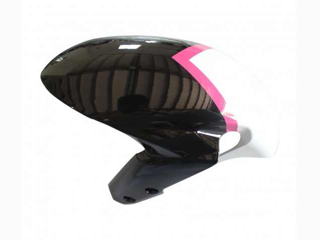 Lojas Carenagens Moto Suzuki GSXR 600 / GSXR 750 2011-2024 - Branco Rosa Preto Corona