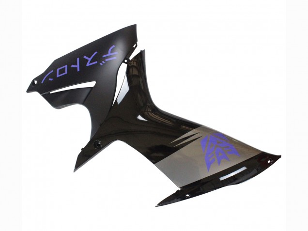 Lojas Carenagens Moto Suzuki GSXR 600 / GSXR 750 2011-2024 - Preto Fosco Cinzento Roxo