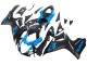Lojas Carenagem Moto Suzuki GSXR 600 / GSXR 750 2011-2024 - Azul Preto Fosco