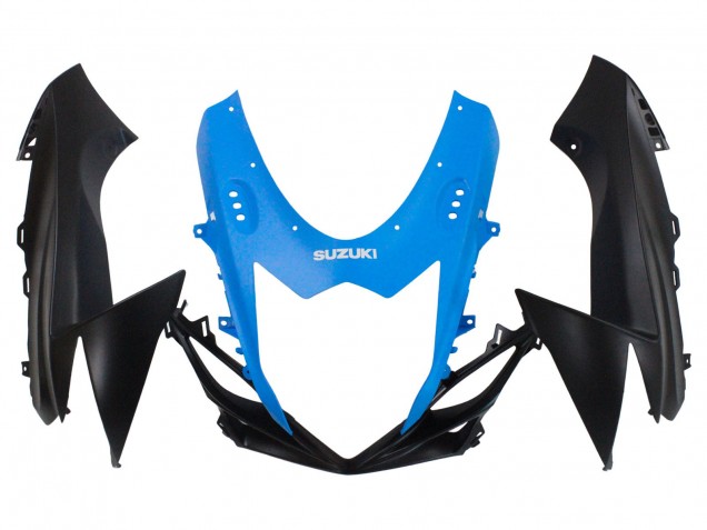 Lojas Carenagem Moto Suzuki GSXR 600 / GSXR 750 2011-2024 - Azul Preto Fosco