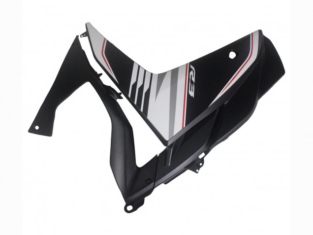 Lojas Carenagem Moto Yamaha YZF R3/R25 2015-2018 - Branco Vermelho Preto Fosco