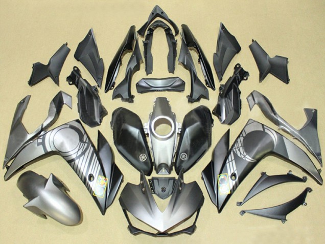 Lojas Carenagens Moto Yamaha YZF R3/R25 2015-2018 - Cinzento Preto