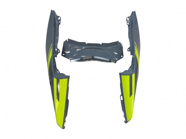 Lojas Carenagens Moto Yamaha YZF R3/R25 2015-2018 - Nardo Cinzento Amarelo Néon Preto