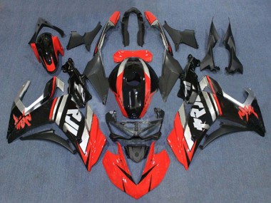 Lojas Carenagens Moto Yamaha YZF R3/R25 2015-2018 - Vermelho Prata Preto Brilhante