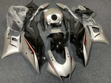 Lojas Carenagens Moto Yamaha YZF R3/R25 2015-2018 - Prata Vermelho Preto