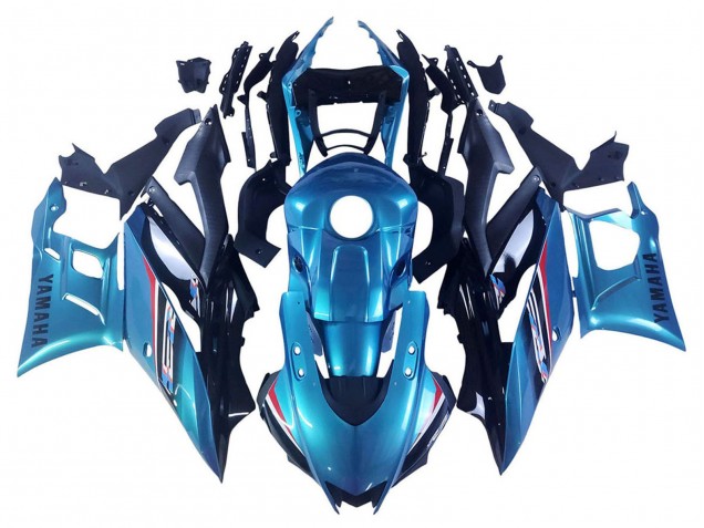 Lojas Carenagem Moto Yamaha YZF R3/R25 2019-2021 - Azul Preto