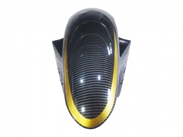 Lojas Carenagens Moto Yamaha YZF R3/R25 2019-2021 - Ouro Preto Fibra de Carbono