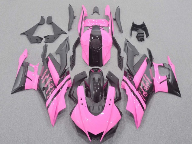 Lojas Carenagem Moto Yamaha YZF R3/R25 2019-2021 - Rosa Preto Monstro