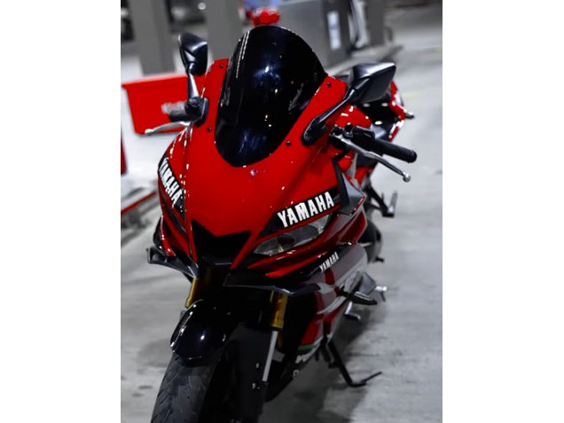 Lojas Carenagens Moto Yamaha YZF R3/R25 2019-2021 - Vermelho Escuro Branco Prata Preto Valsir
