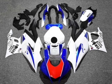 Lojas Carenagens Moto Yamaha YZF R3/R25 2019-2021 - Branco Azul Vermelho Preto