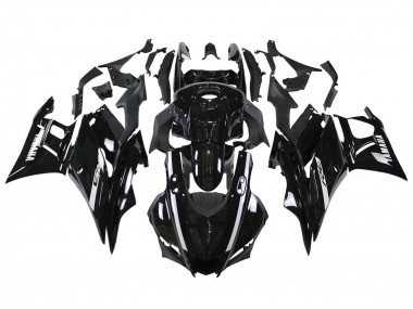 Lojas Carenagens Moto Yamaha YZF R3/R25 2019-2021 - Preto Brilhante Branco